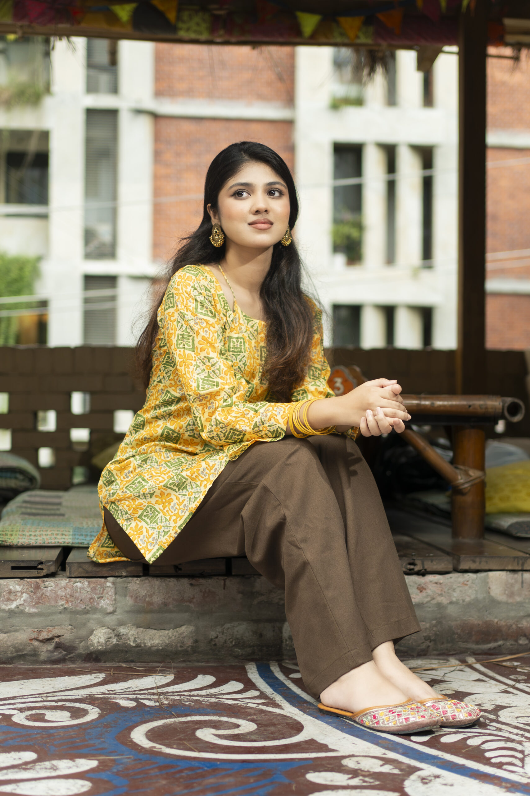 basanti basanti kurti Kutaj